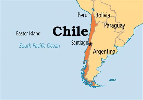 Santiago Map .